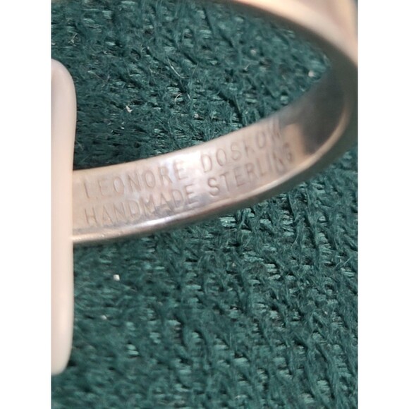 Sterling Silver Musical Note Ring Size 6 Treble Clef Band Handmade Music Jewelry - Picture 4 of 5